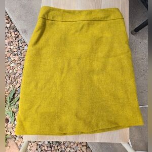 Elegant Mustard Skirt